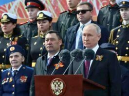 Russia Celebrates Victory Day with New Strikes on Ukraine but Pared-Back Parade